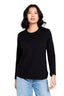 2 x Bonds Womens Long Sleeve Crew Tee Cotton T-Shirt Black