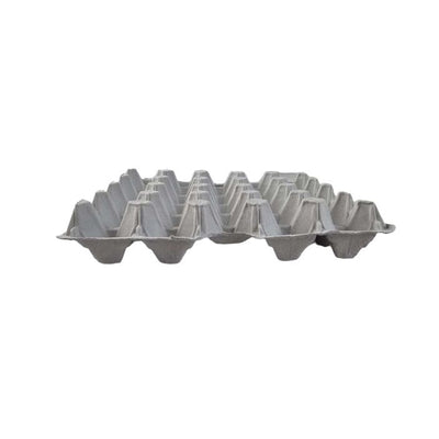 30 X Grey Pocket Egg Trays Cardboard Fillers For 20 Eggs