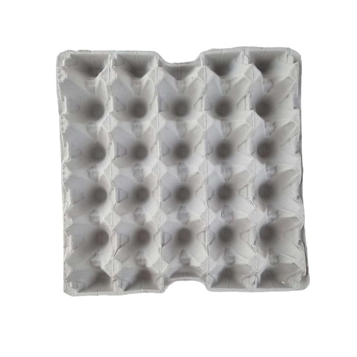 30 X Grey Pocket Egg Trays Cardboard Fillers For 20 Eggs