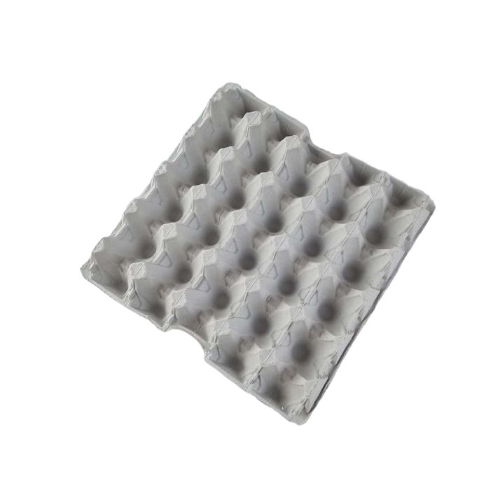 30 X Grey Pocket Egg Trays Cardboard Fillers For 20 Eggs