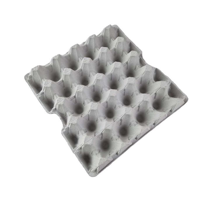 30 X Grey Pocket Egg Trays Cardboard Fillers For 20 Eggs