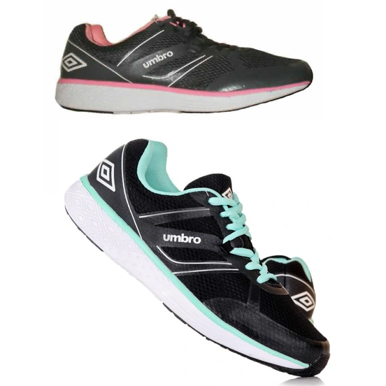 Umbro Enim Womens Runners Trainers Shoes Running Black