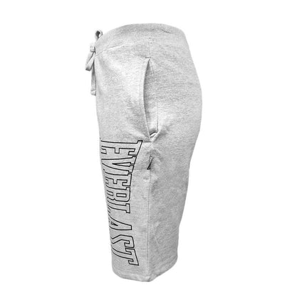 3 x Everlast Men Grey Brushback Sweat Shorts