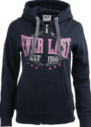 Everlast Womens Navy Heritage Zip Hoodie Jacket