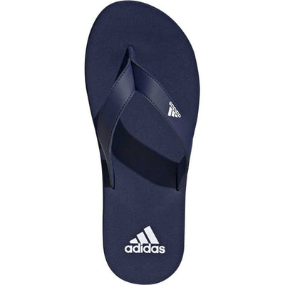 2 x Adidas Mens Dark Blue/White Eezay Flip Flop Casual Thongs