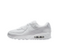 Mens Nike Air Max 90 Premium Triple White Athletic Shoes