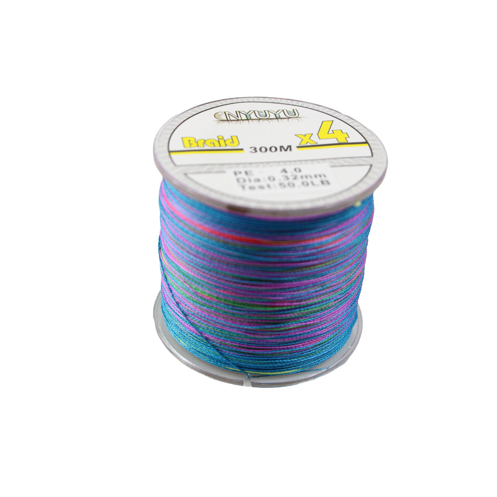 Braid Fishing Line Multicoloured - 300M - 40Lb