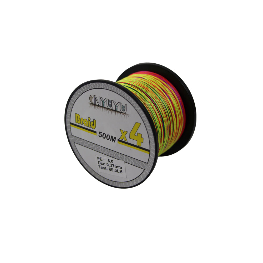 Braid Fishing Line Multicoloured - 500M - 10Lb