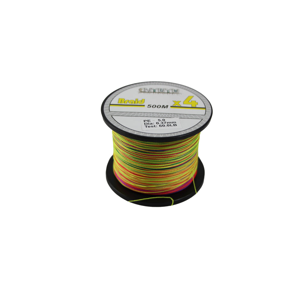 Braid Fishing Line Multicoloured - 500M - 100Lb