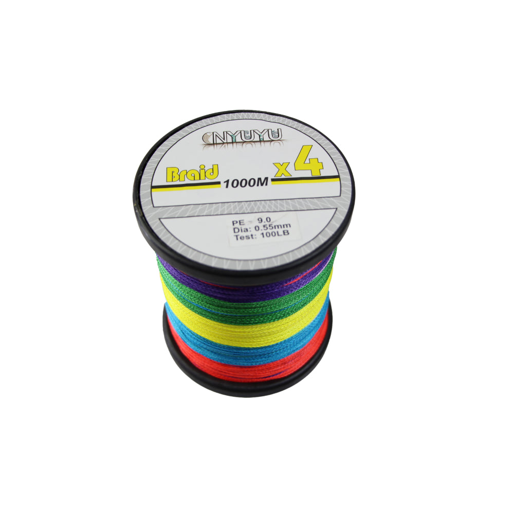 Braid Fishing Line Multicoloured - 1000M - 60Lb