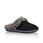 Womens Bellissimo Lotus Black Slippers Winter Shoes