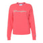 Womens Champion Powerbend Pinky Peach Relaxed Crew Neck Jumper