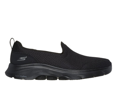 Womens Skechers Go Walk 7- Razi Black/Black Walking Shoes