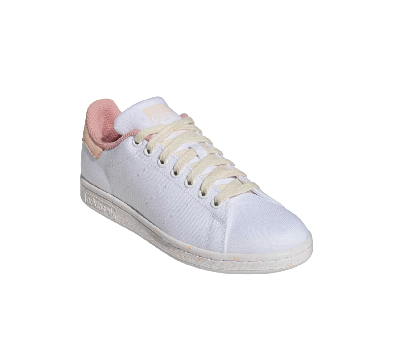 Womens Adidas Stan Smith Originals Sneakers White/Pink Tint Shoes