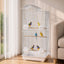 i.Pet 100cm Bird Cage Aviary Parrot Budgie White