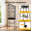 i.Pet 158cm Bird Cage Aviary Parrot Budgie Stand Wheels Black