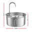 i.Pet 3.2L Cat Water Fountain Pet Feeder Dog Drinking Dispenser 304 Stainless Steel