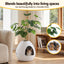 i.Pet Cat Litter Box Hidden Litter Tray Enclosure Planter Furniture House White