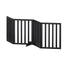 i.Pet Dog Gate Playpen Enclosure 4 Panels Pet Door Fence Wooden Play Pen Stair