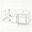 i.Pet Dog Pet Playpen 10 Panels Clear PET Plastic 152x100x57cm for Puppy Exercise