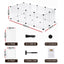 i.Pet Pet Dog Playpen 20 Panels with Baseboard DIY Enclosure Small Animal Rabbit Pen