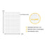 i.Pet Poultry Chicken Fence Pet Netting Wire Mesh Roll Duck Goose Coop 25Mx1.2M
