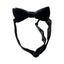 Boys Grey Two Tone Layer Bow Tie