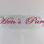 Sashes Hens Sash Party Bridal White/Pink - Hen's Party