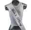 Sashes Hens Sash Party Bridal White/Black - Hen's Party