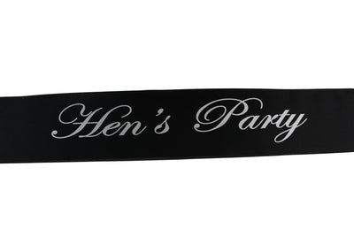 Hens Night Sash Hen's Party Bridal Sashes Bride Bridesmaid White Purple Pink