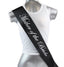 Sashes Hens Sash Party Bridal Black/Silver - Mother Of The Bride