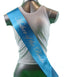 Sashes Hens Sash Party Bridal Light Blue/Silver - Mother Of The Bride