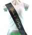 Sashes Hens Sash Party Bridal Black/Gold - Hen's Party