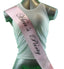 Sashes Hens Sash Party Bridal Light Pink/Black - Hen's Party