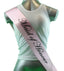 Sashes Hens Sash Party Light Pink/Black - Maid Of Honour