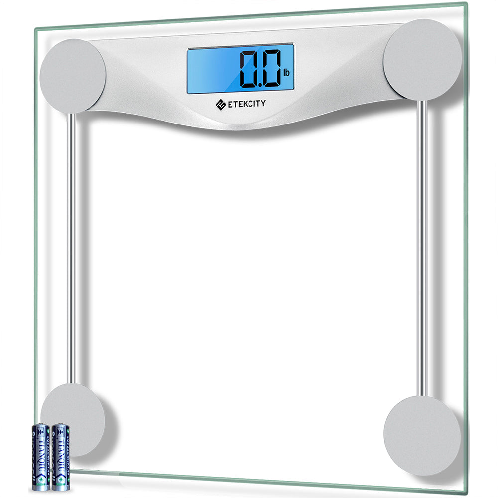 Etekcity Digital Body Weight Bathroom Scale - Silver