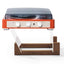 Gadhouse Brad MKII Record Player - Tangerine + Bundled Crosley Record Storage Display Stand