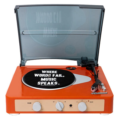 Gadhouse Brad MKII Record Player - Tangerine