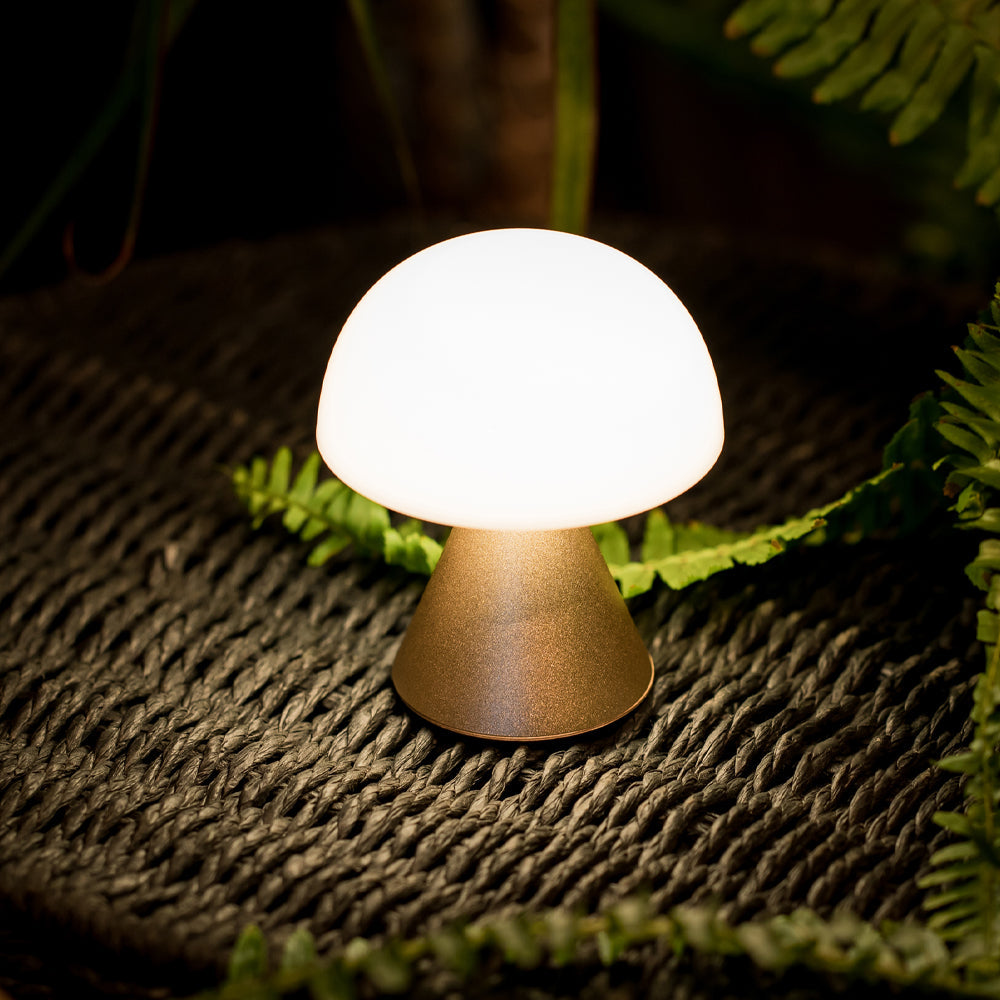 Lexon Mina Mini Led Lamp - Gold