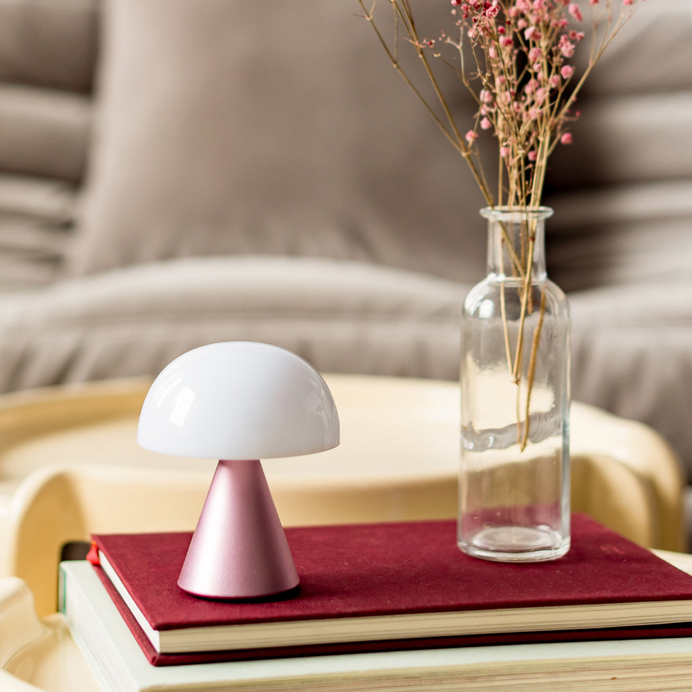 Lexon Mina M Medium Portable Led Lamp - Pink