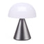 Lexon Mina L Large Portable Led Lamp - Gunmetal