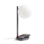 Lexon Bubble Desk Lamp With Built-In Wireless Charger - Gunmetal