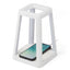 Lexon Lantern Portable Lamp With Built-In Wireless Charger - White