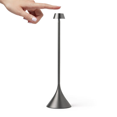 Lexon Steli Shade Infinitely Pairable Table Lamp - Gunmetal