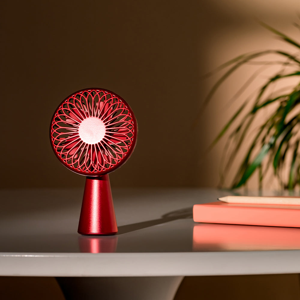 Lexon Wino Mini Portable Fan - Red