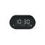 Lexon Ray Clock Lcd Alarm Clock With Temperature / Humidity Display - Black