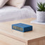 Lexon Flip Classic Reversible Alarm Clock - Blue