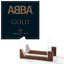 Abba Gold - Double Vinyl Album & Crosley Record Storage Display Stand