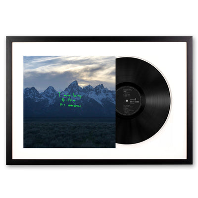 Framed Kanye West - Ye - Vinyl Album Art