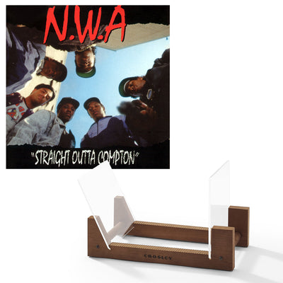 N.W.A. Straight Outta Compton - Vinyl Album & Crosley Record Storage Display Stand